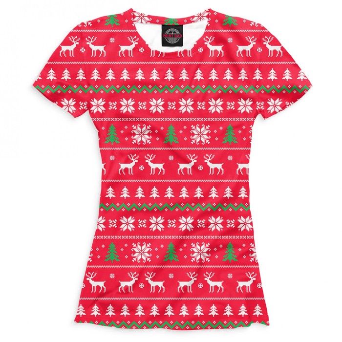 Футболка женская "Новый Год", размер M NOV-716265