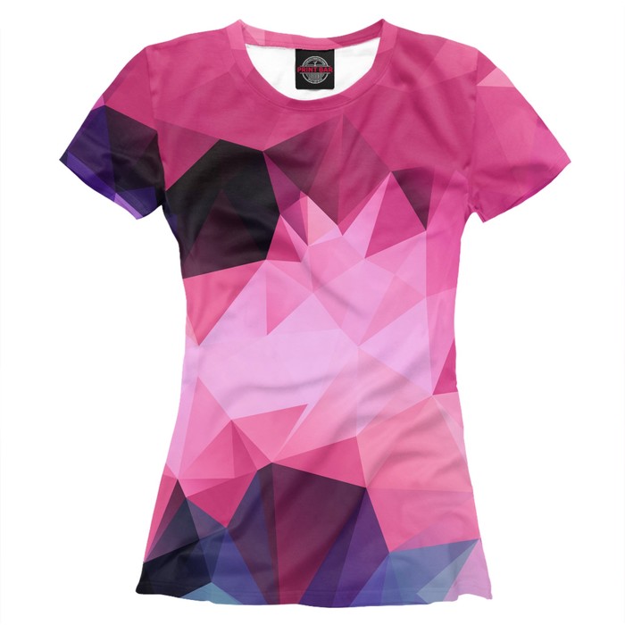 Футболка женская Pink Polygon, размер S PSY-492768