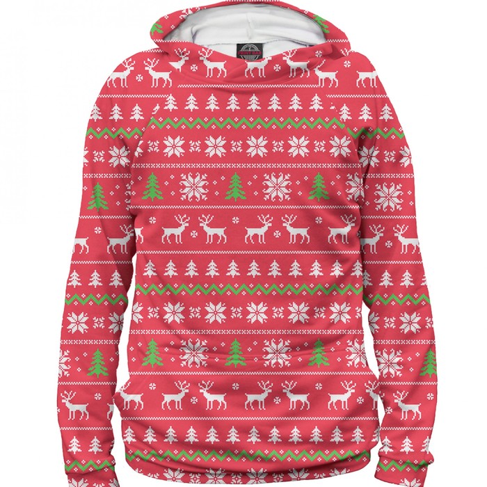 Худи мужское "Новый Год", размер 4XL NOV-716265