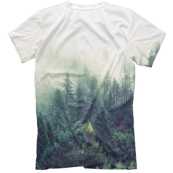 Футболка мужская "Сибирский лес", размер M PEY-677048