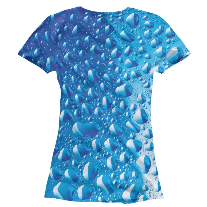 Футболка женская "Капли воды", размер XS STI-271646