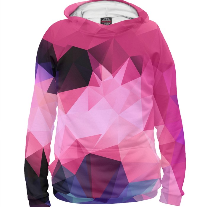 Худи мужское Pink Polygon, размер XXL PSY-492768
