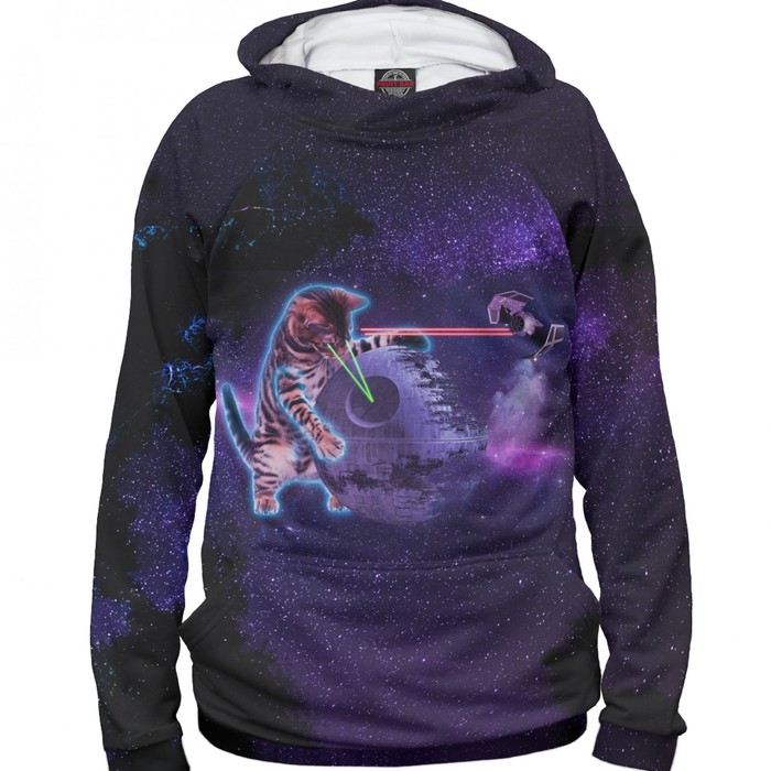 Худи женское "Звезда Смерти", размер M ARC-742032