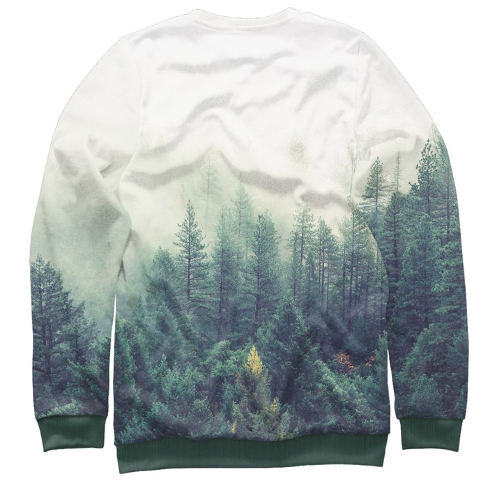 Свитшот женский "Сибирский лес", размер 4XL PEY-677048