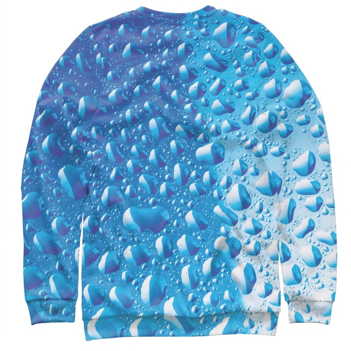 Свитшот женский "Капли воды", размер M STI-271646
