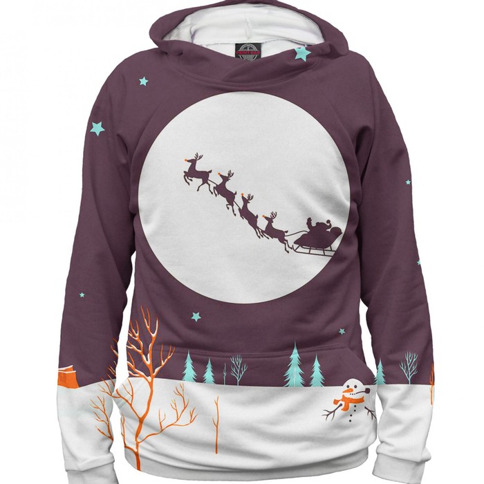 Худи женское "Новый Год", размер XS NOV-570970