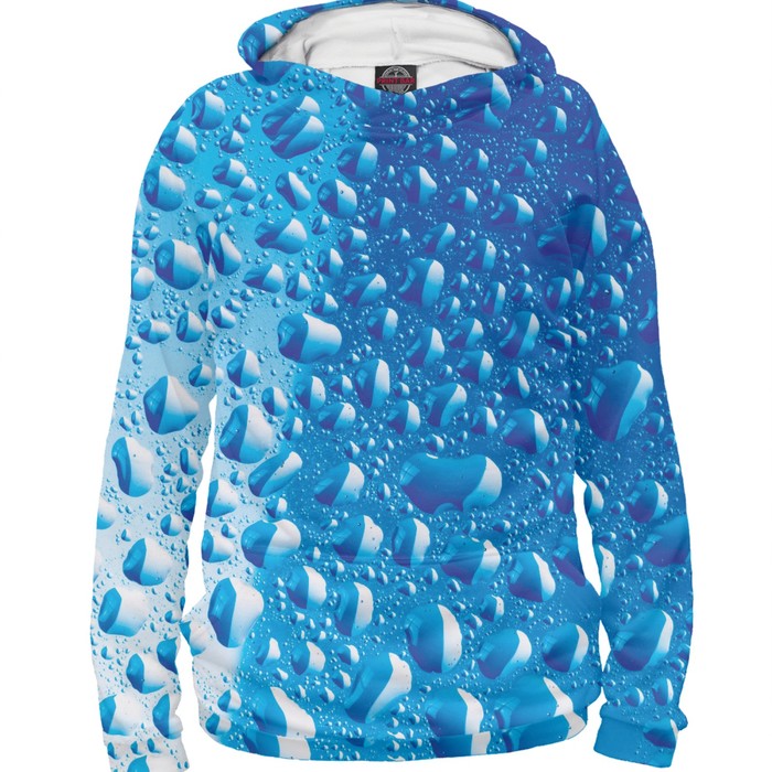 Худи женское "Капли воды", размер M STI-271646