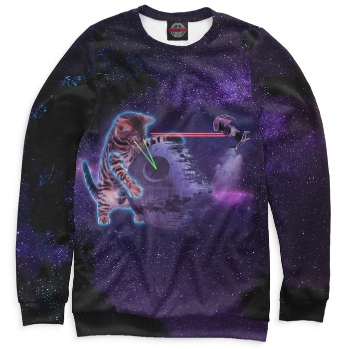 Свитшот женский "Звезда Смерти", размер XS ARC-742032