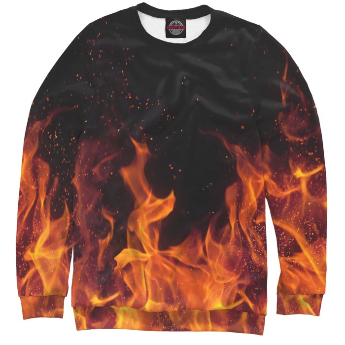 Свитшот мужской "Огонь", размер XL STI-408100