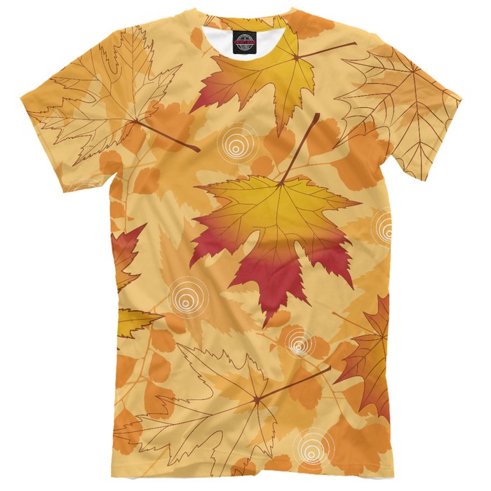 Футболка мужская "Осенняя муза", размер XXXL APD-617753