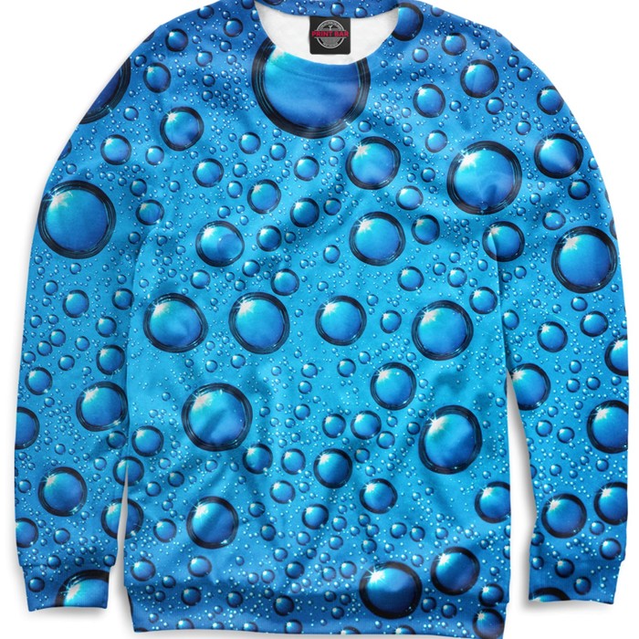 Свитшот мужской "Капли", размер 5XL MAC-138956
