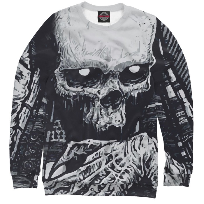 Свитшот мужской "Череп", размер XXL HAL-454635