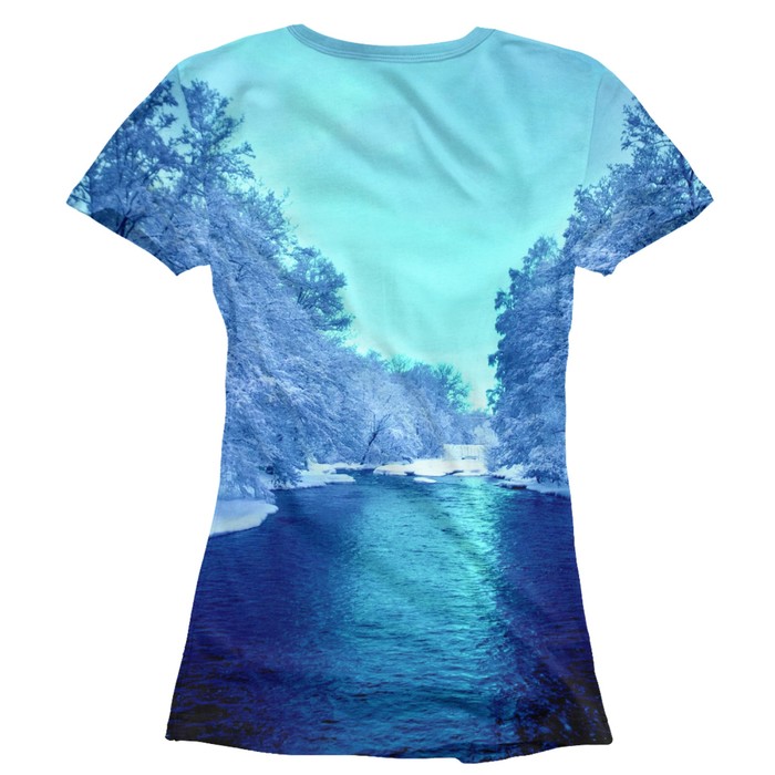 Футболка женская "Зима", размер L GHI-509305