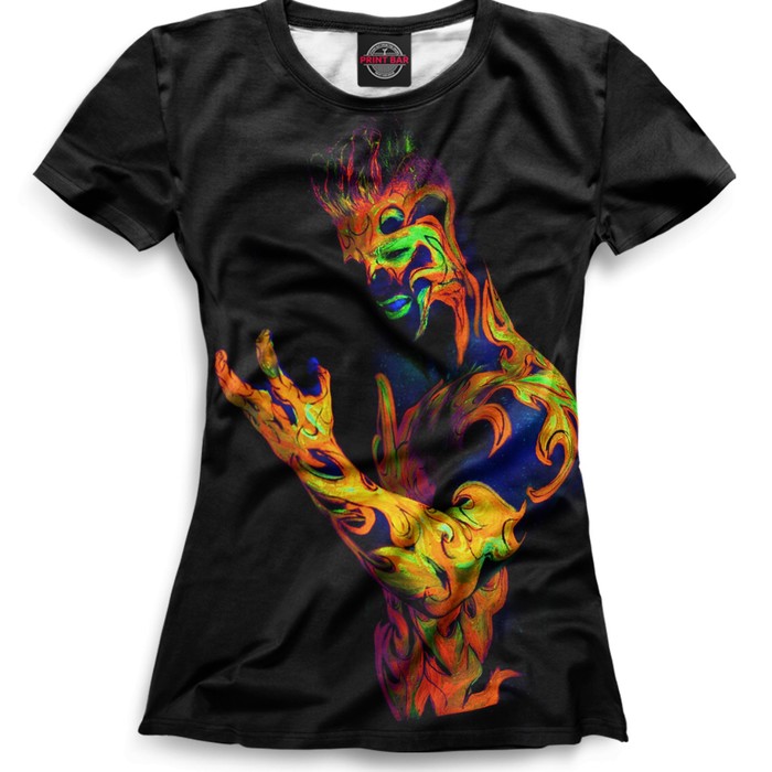 Футболка женская Color, размер XXXL CLR-503090