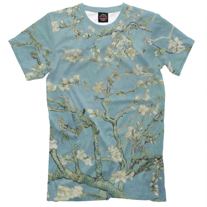 Футболка мужская "Ван Гог", размер XXL GHI-561921