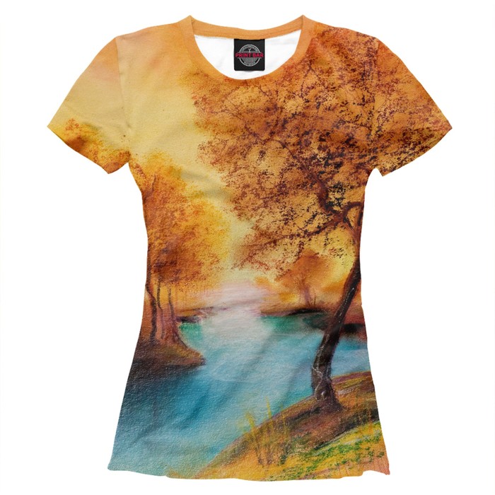 Футболка женская "Осень", размер L PEY-856265