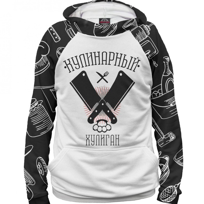 Худи женское "Кулинарный хулиган", размер XS PVR-406755