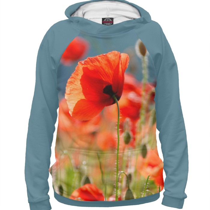 Худи женское "Маки", размер S CVE-929600