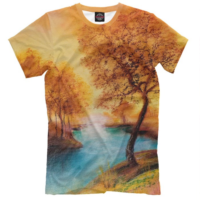 Футболка мужская "Осень", размер XXL PEY-856265