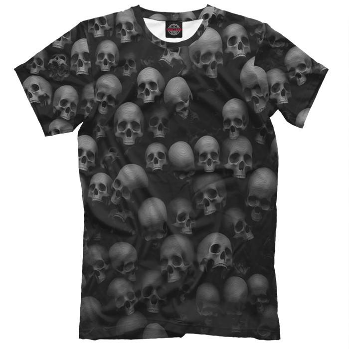 Футболка мужская "Черепа", размер XS APD-776928