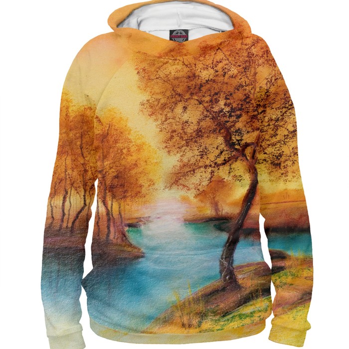 Худи женское "Осень", размер XXXL PEY-856265