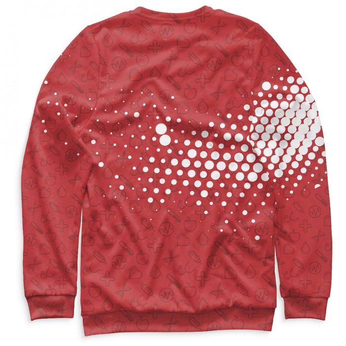 Свитшот женский "Сердце", размер XXXL VRC-834443