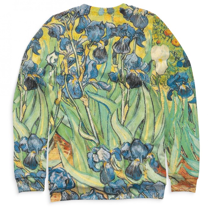 Свитшот женский "Ирисы", размер M GHI-238953
