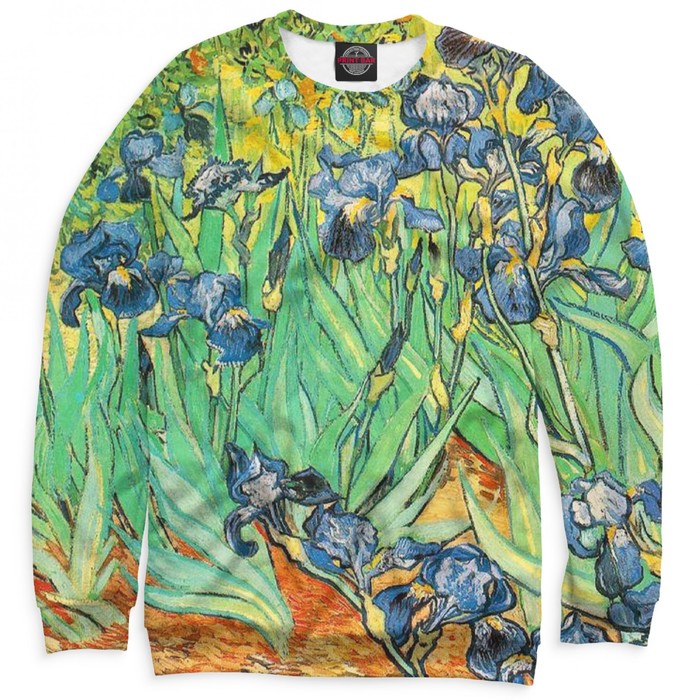 Свитшот женский "Ирисы", размер XXXL GHI-238953