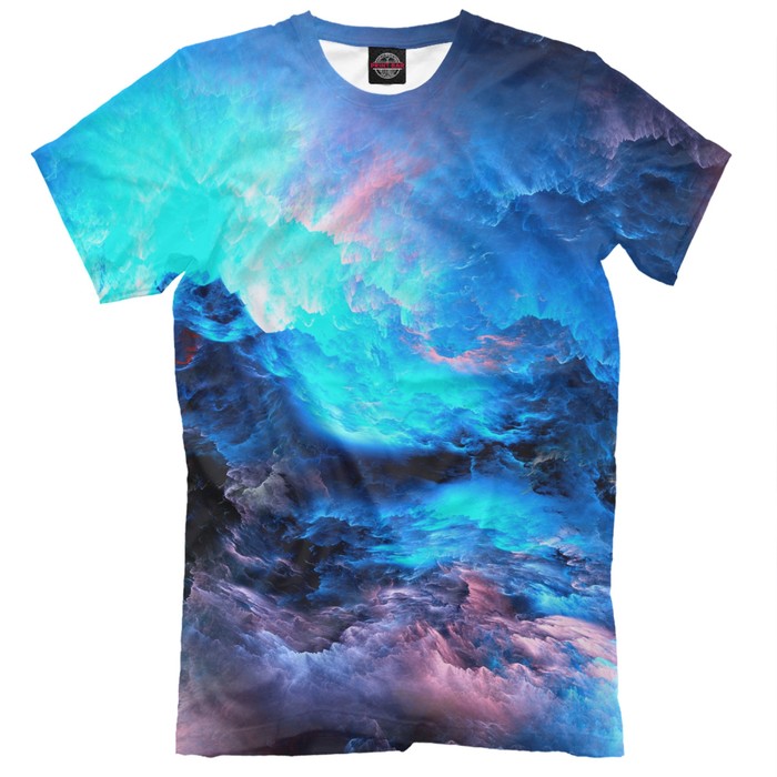 Футболка мужская "Абстракция", размер L MAC-209177