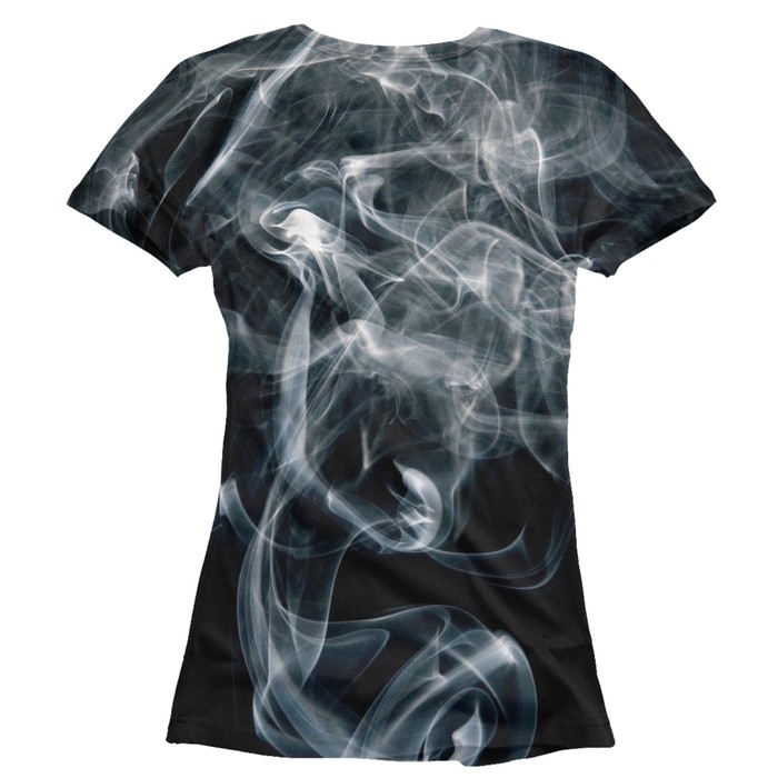 Футболка женская "Абстракция в дыму", размер 2XS APD-718450