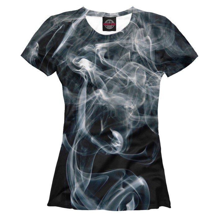 Футболка женская "Абстракция в дыму", размер S APD-718450