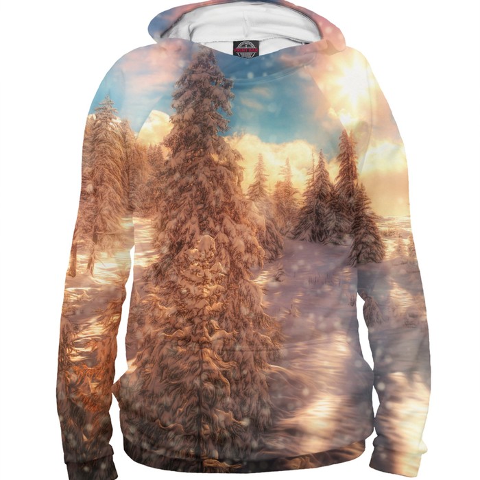 Худи женское "Зима", размер 4XL PEY-208520