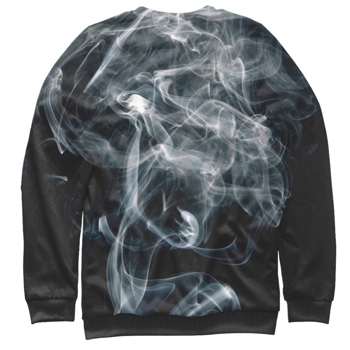 Свитшот женский "Абстракция в дыму", размер XXXL APD-718450