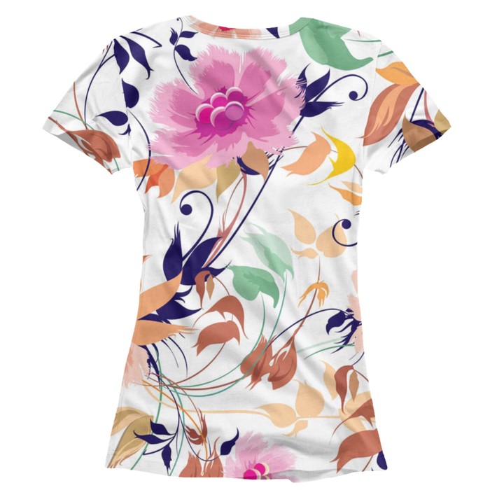 Футболка женская Flower, размер S CVE-176600