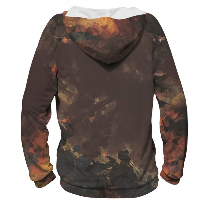 Худи женское "Русские не сдаются", размер 5XL 23F-985055