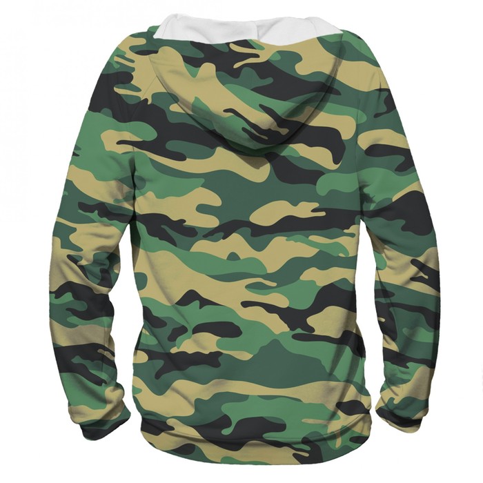 Худи мужское "Герб на камуфляже", размер XS 23F-470764