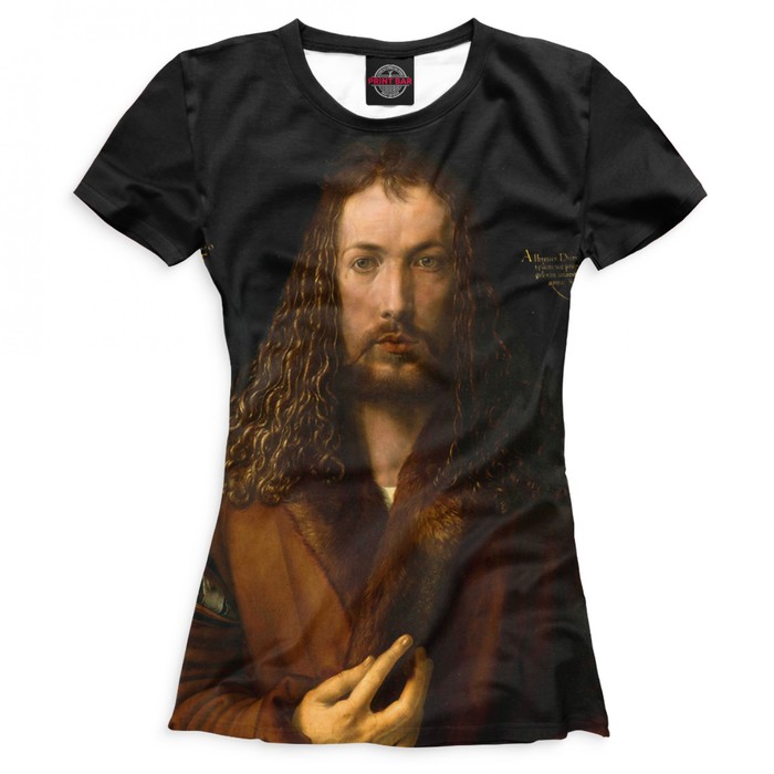 Футболка женская "Альбрехт Дюрер", размер XXXL GHI-218354