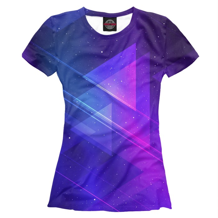 Футболка женская "Абстракция space", размер XS ABS-232578