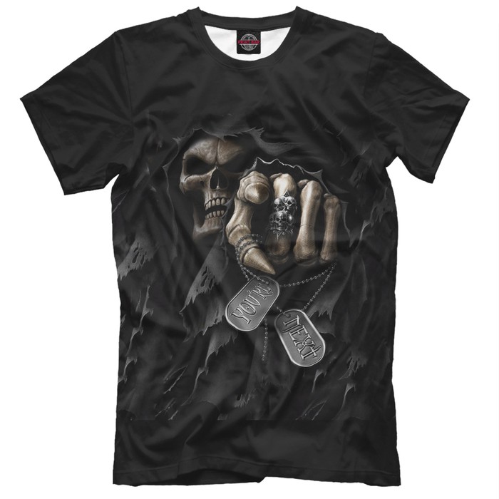 Футболка мужская "Смерть", размер XS APD-992140