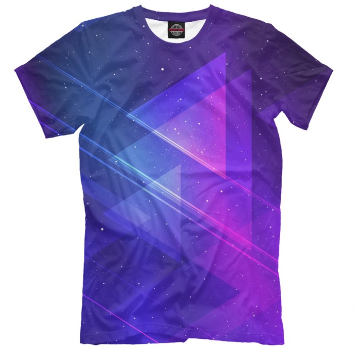 Футболка мужская "Абстракция space", размер 4XL ABS-232578