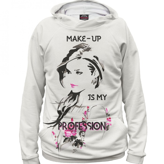 Худи женское "Мейкап", размер L VSG-881222