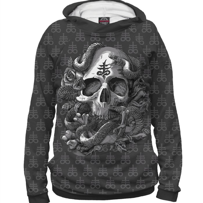 Худи мужское Satan Skull, размер XXL DAR-920486