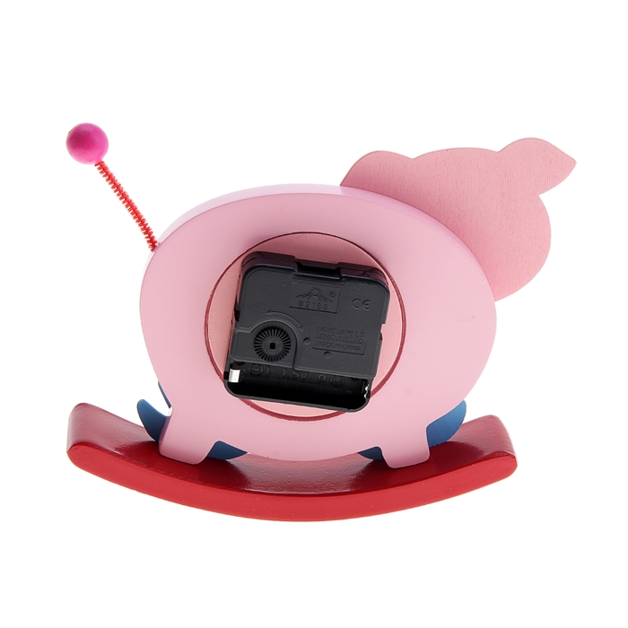 Часы настольные "Зверьки", 19х18 см, микс