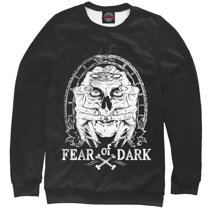 Свитшот мужской Fear of Dark, размер XXXL SKU-982194