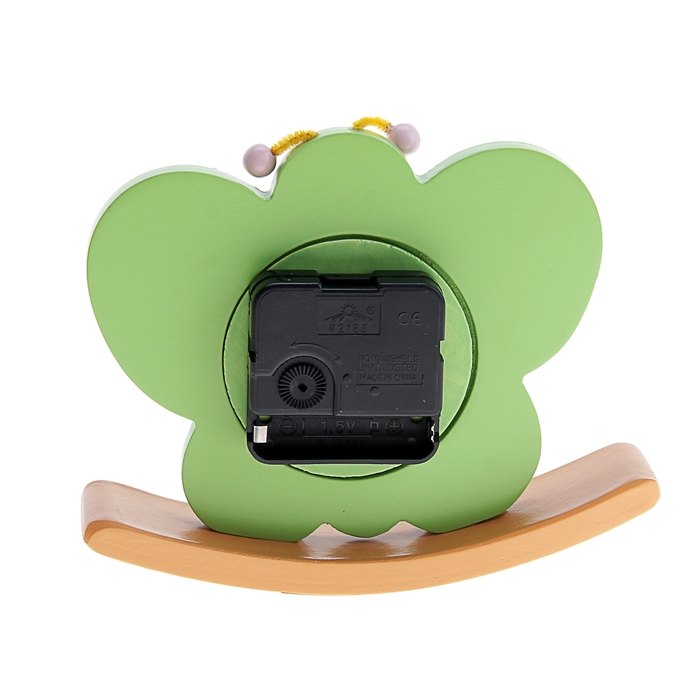 Часы настольные "Бабочка", 19х18 см