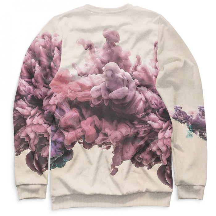 Свитшот женский "Цветной дым", размер 5XL ABS-384666