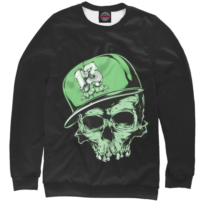 Свитшот мужской Gang Skull, размер XL SKU-660880