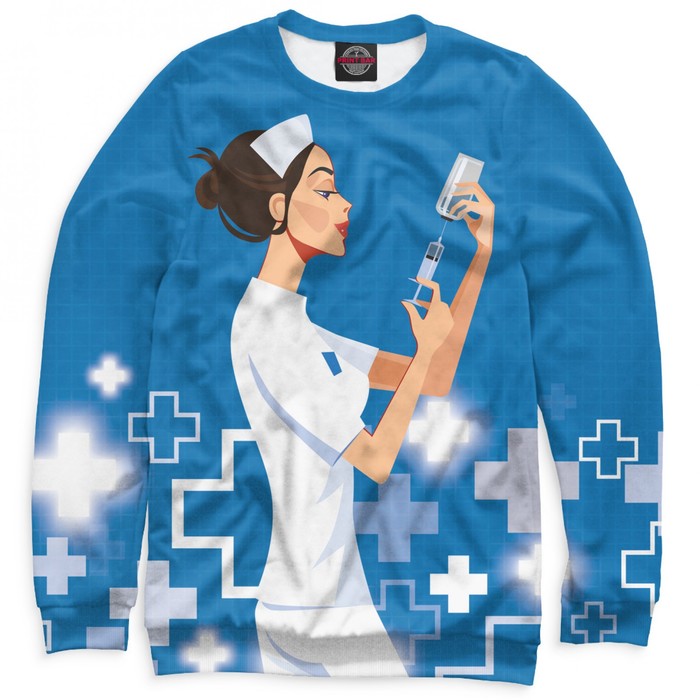 Свитшот женский "Медсестра", размер XL VRC-838874