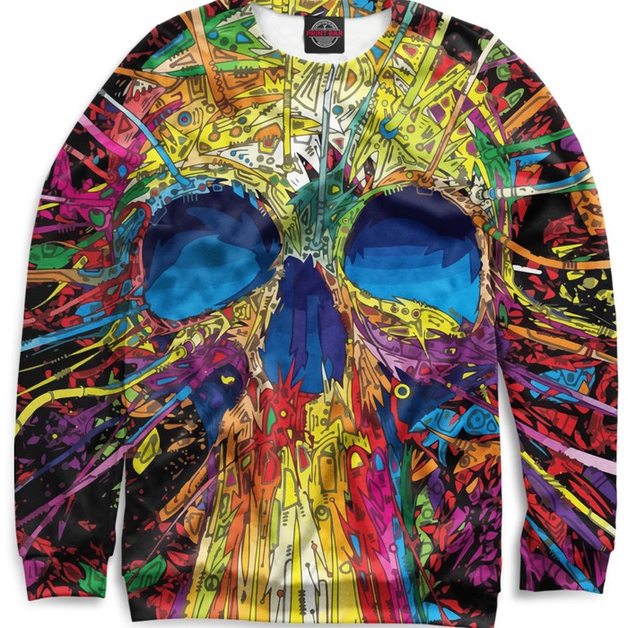 Свитшот мужской Skull, размер XXXL SKU-847208
