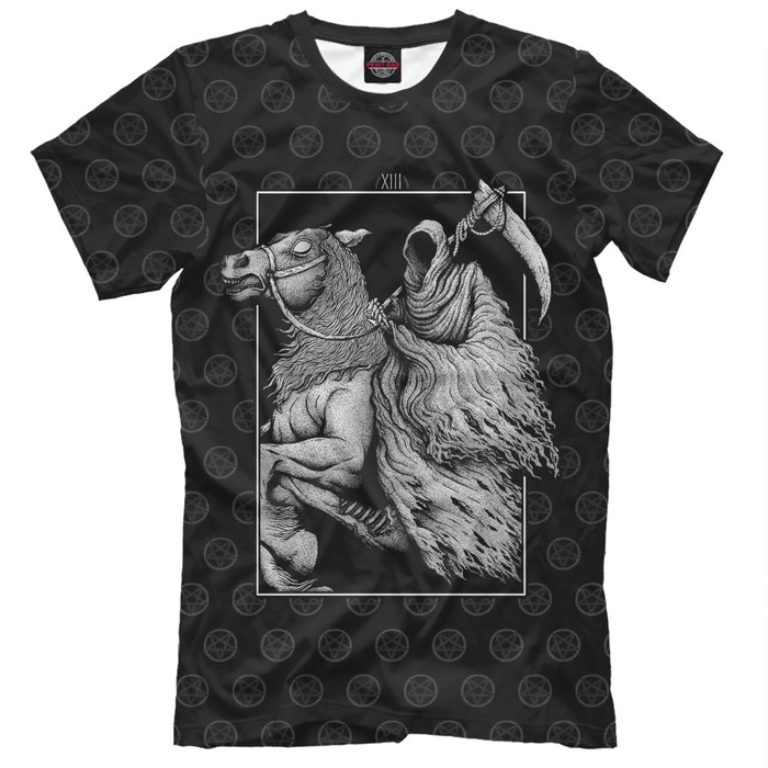 Футболка мужская "Рыцарь смерти", размер S DAR-592047